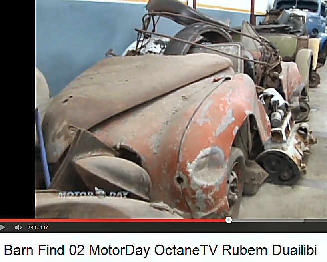 Jowett Jupiter wreck seen in Brazil in 2008