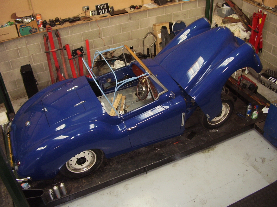 Jowett Jupiter under restoration