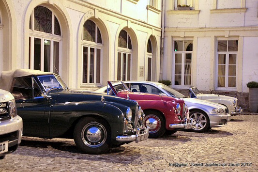 Jowett Jupiters at Arras